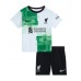 Günstige Liverpool Babykleidung Auswärts Fussballtrikot Kinder 2023-24 Kurzarm (+ kurze hosen)